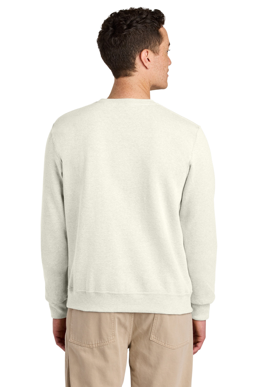 SwtCrmHthr Jerzees Eco Premium Blend Crewneck Sweatshirt 701M