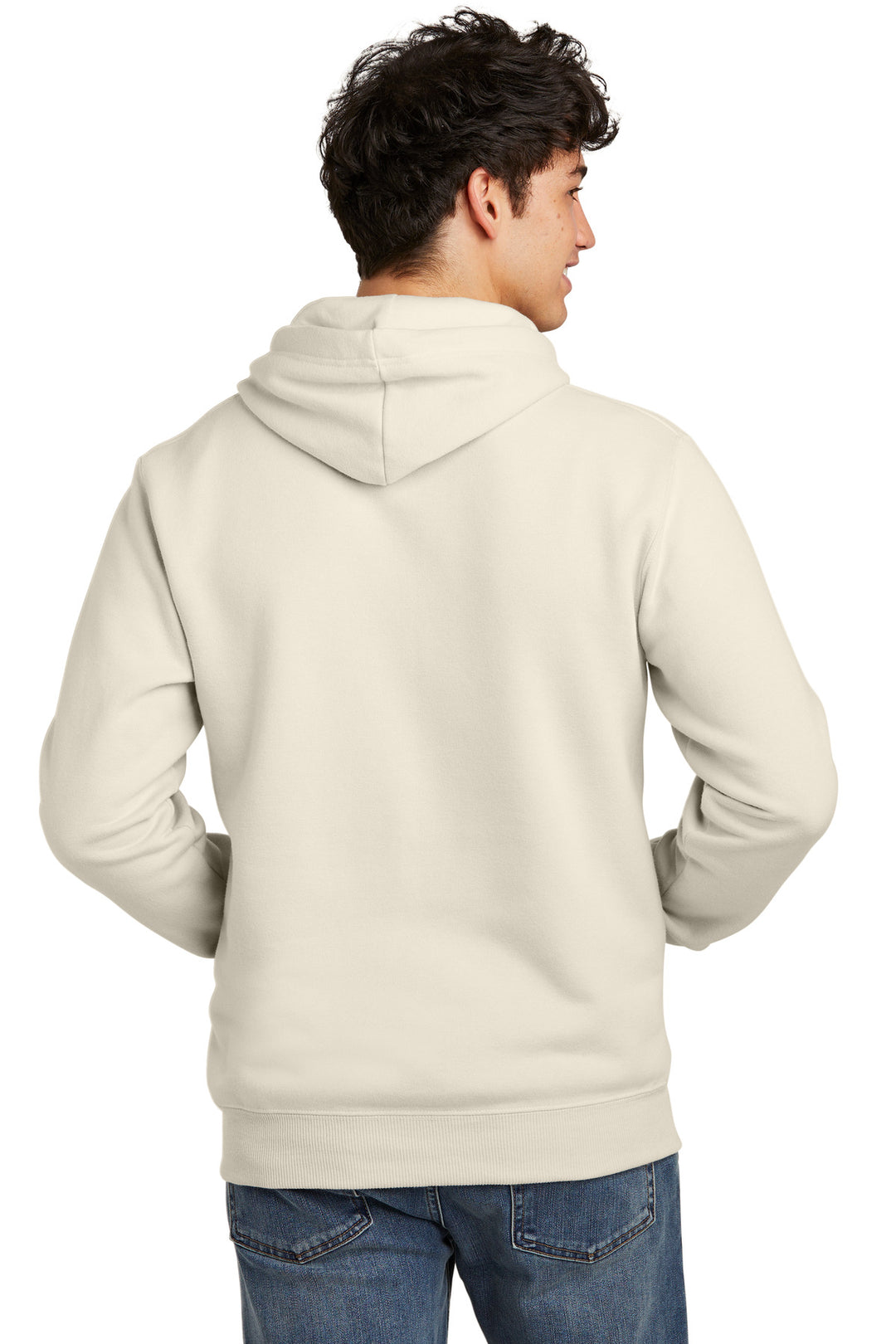 SwtCrmHthr Jerzees Eco Premium Blend Pullover Hooded Sweatshirt 700M