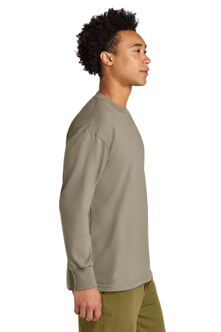 Tan Next Level Apparel Heavyweight Long Sleeve Tee NL7211