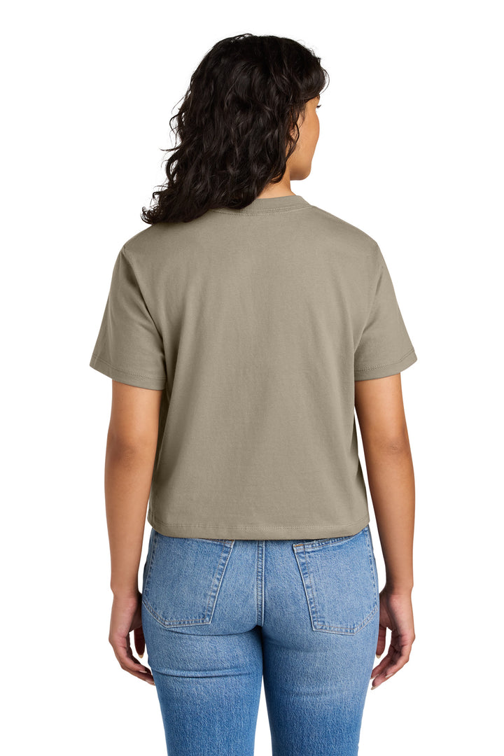 Tan Next Level Apparel Women's Heavyweight Boxy Tee NL7610