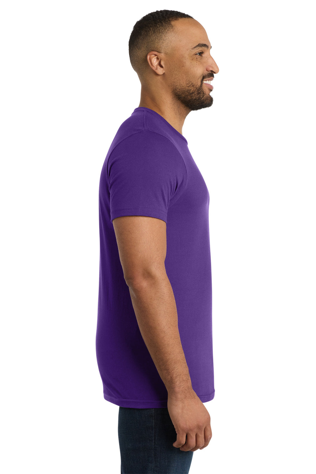 Team Purple Port & Company Bouncer Tee PC600