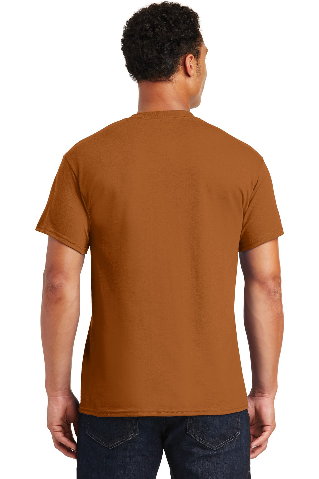 Texas Orange Gildan DryBlend 50 Cotton/50 Poly T-Shirt. 8000