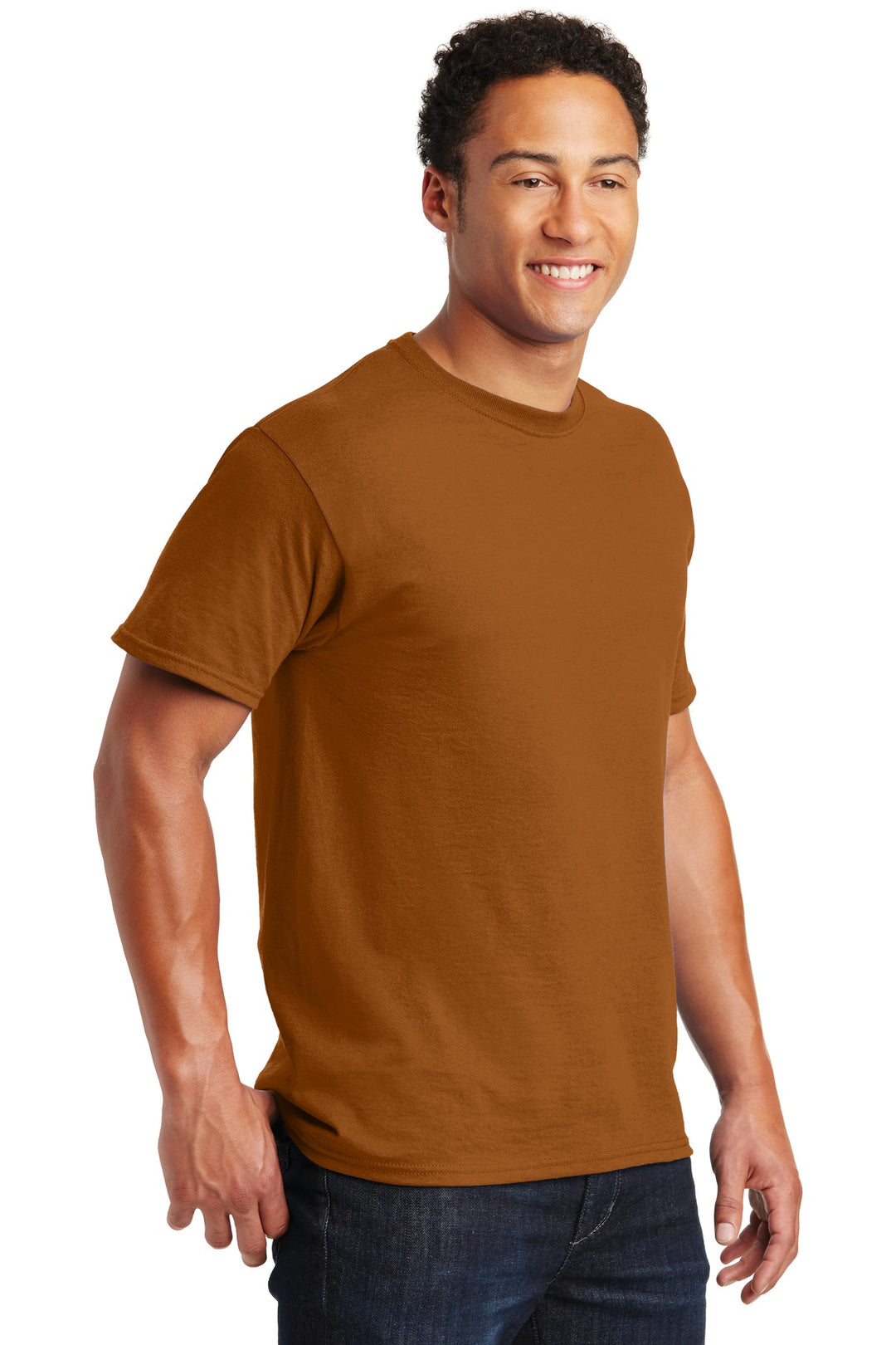 Texas Orange Jerzees - Dri-Power 50/50 Cotton/Poly T-Shirt. 29M