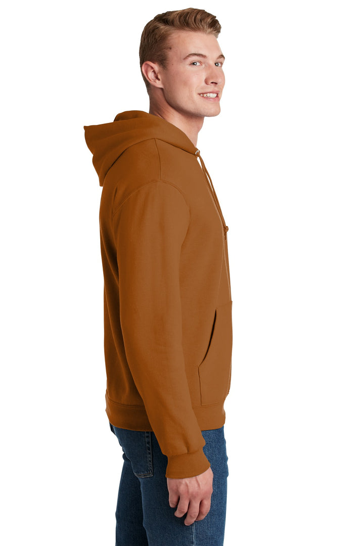 Texas Orange Jerzees NuBlend Pullover Hooded Sweatshirt. 996M