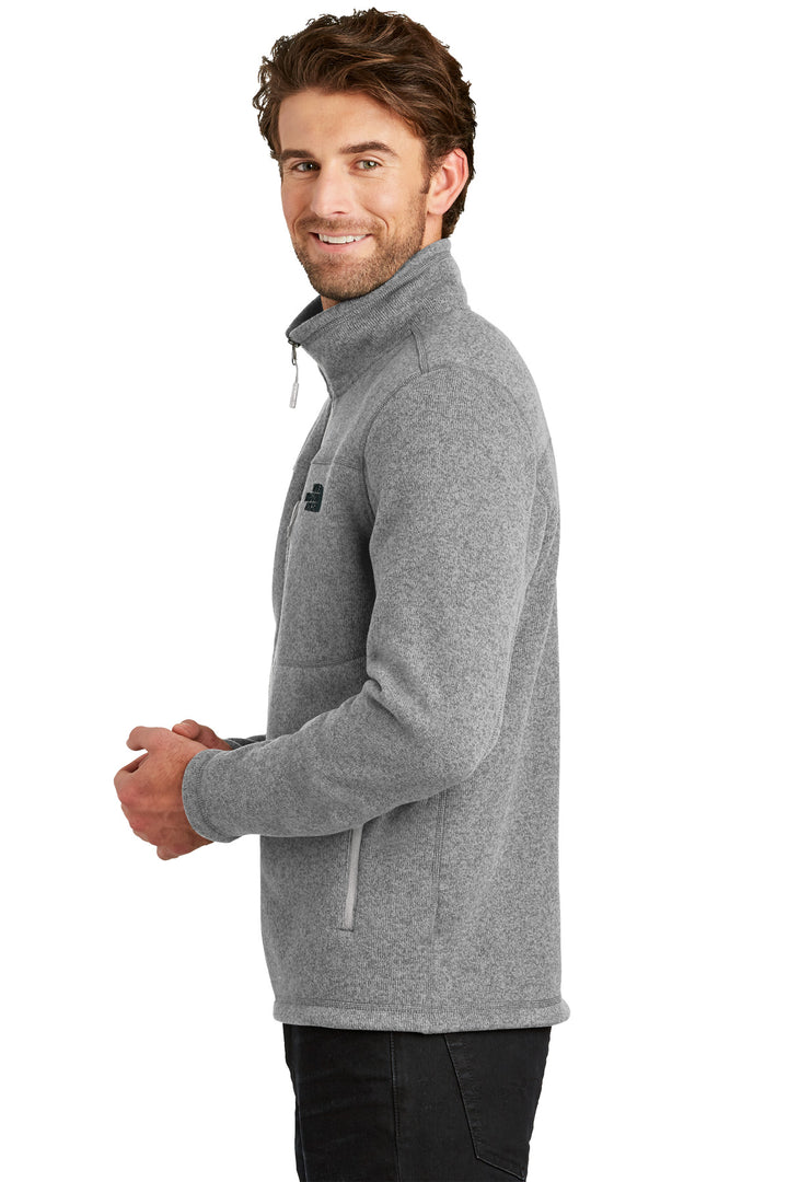 TNF Med Gry He The North Face Sweater Fleece Jacket. NF0A3LH7