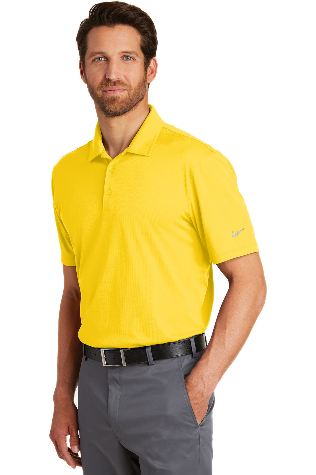 Tour Yellow Nike Dri-FIT Legacy Polo. 883681