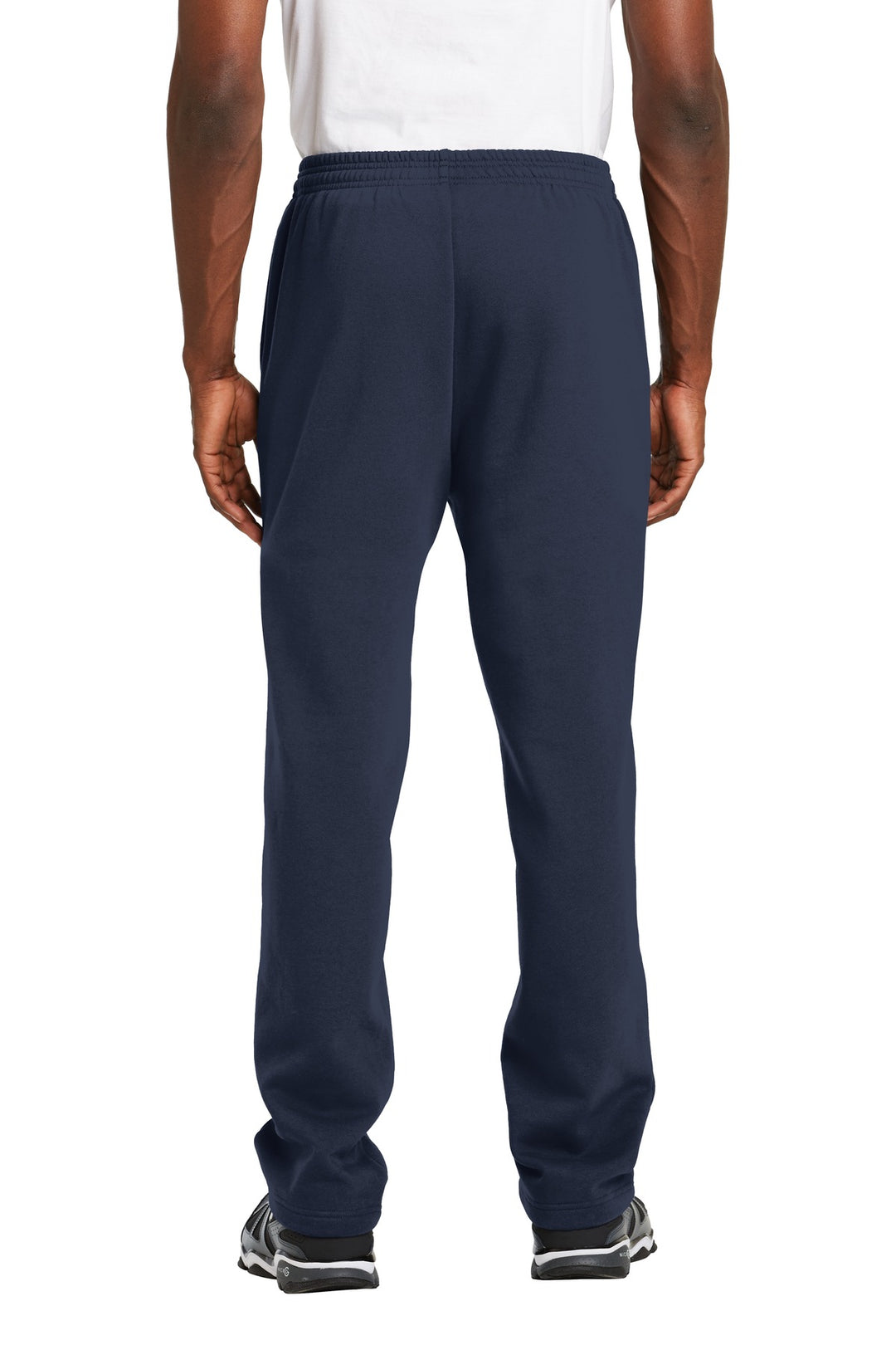 True Navy Sport-Tek Open Bottom Sweatpant. ST257