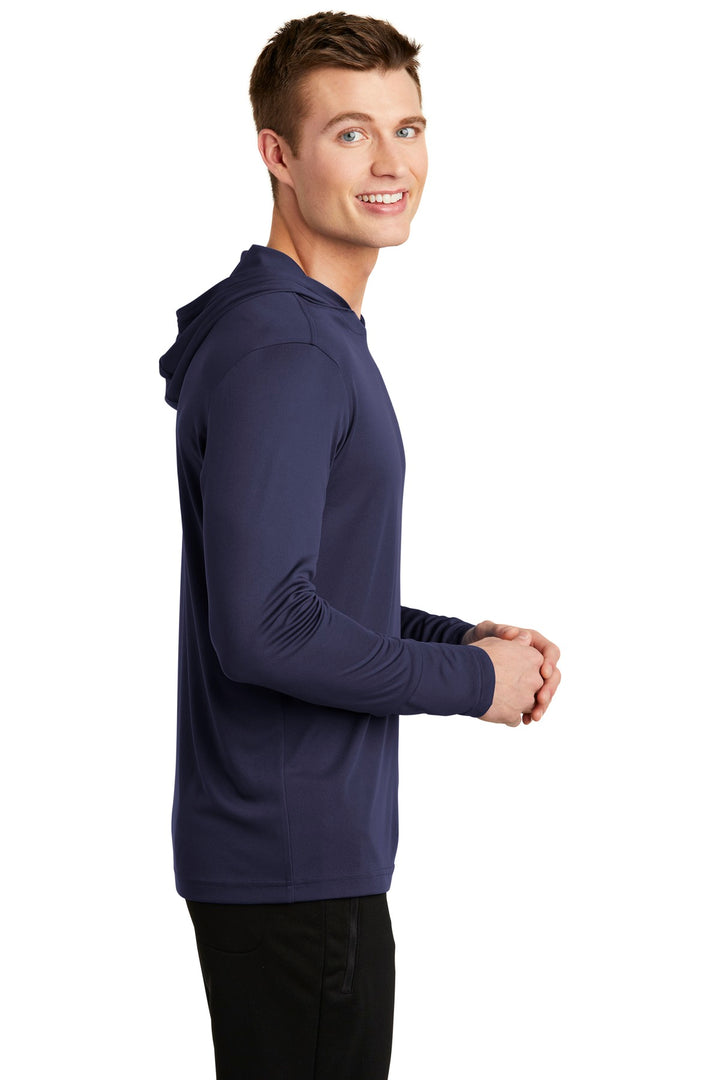 True Navy Sport-Tek PosiCharge Competitor Hooded Pullover. ST358