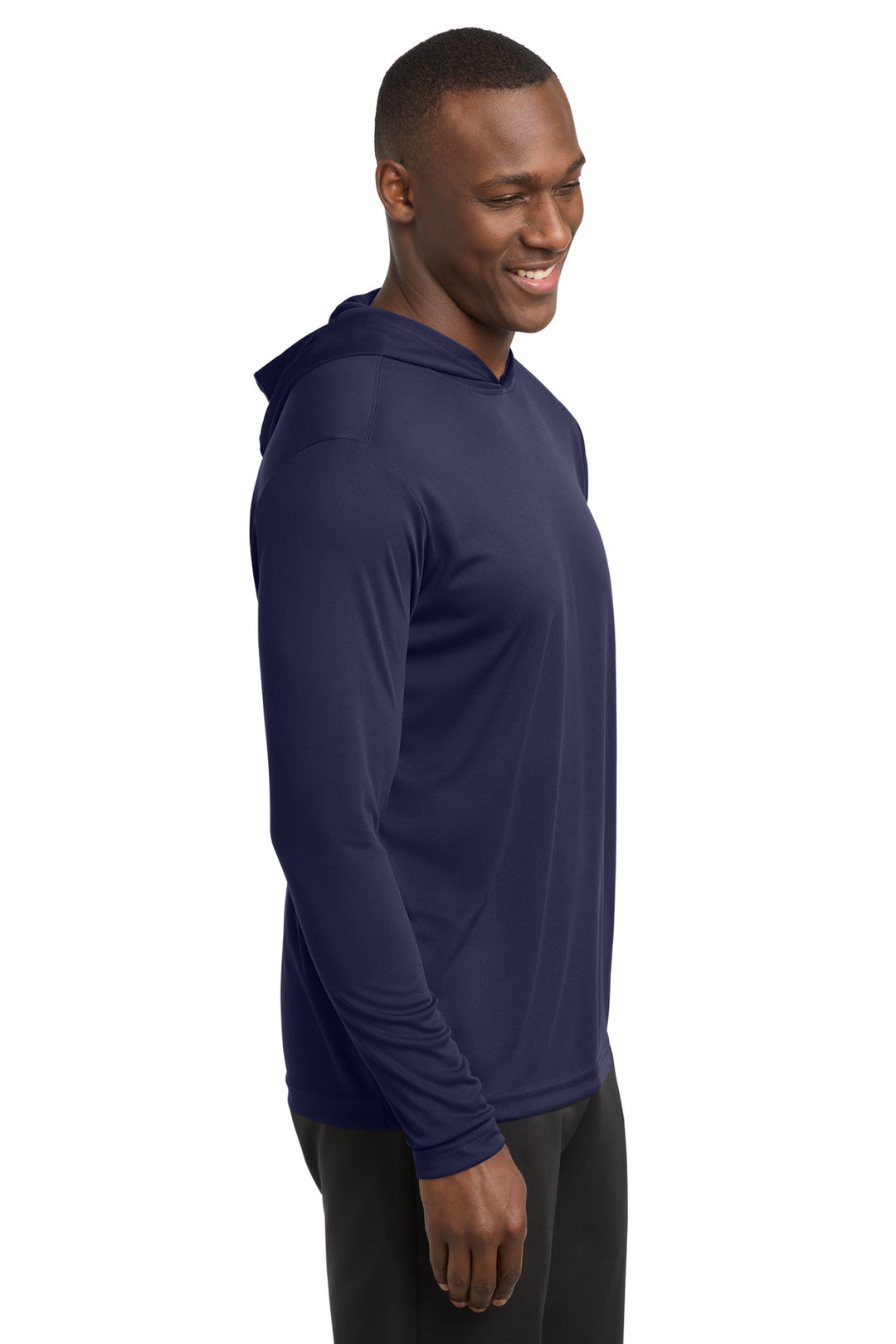 True Navy Sport-Tek PosiCharge Competitor Hooded Pullover. ST358