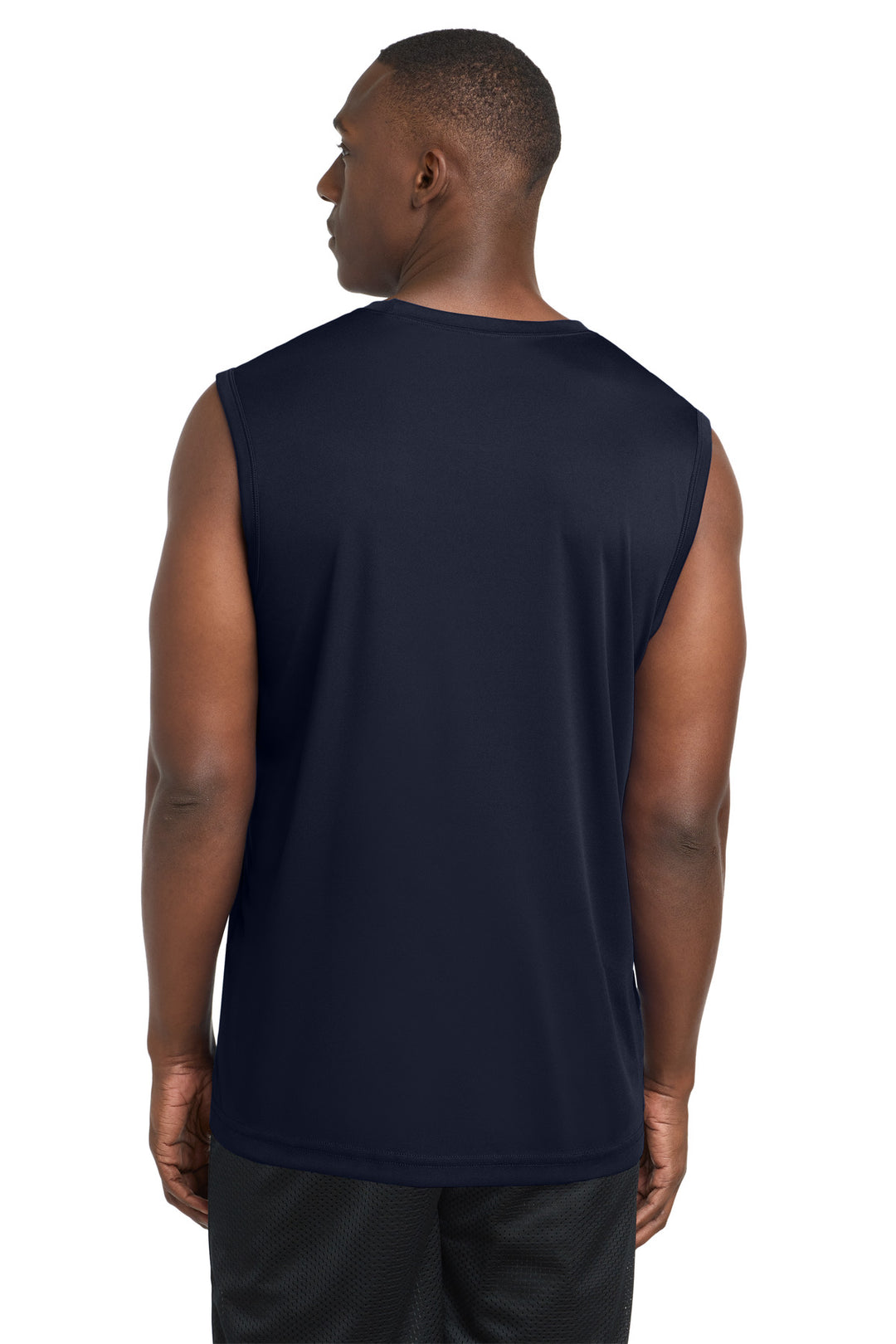 True Navy Sport-Tek Sleeveless PosiCharge Competitor Tee. ST352
