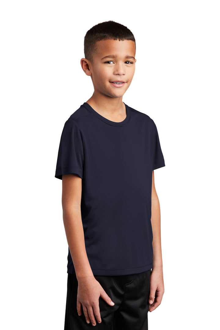 True Navy Sport-Tek Youth Posi-UV Pro Tee. YST420
