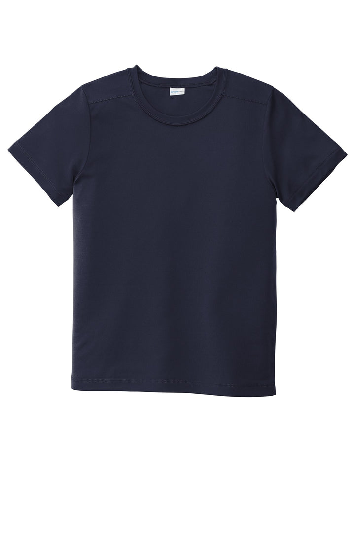 True Navy Sport-Tek Youth Posi-UV Pro Tee. YST420