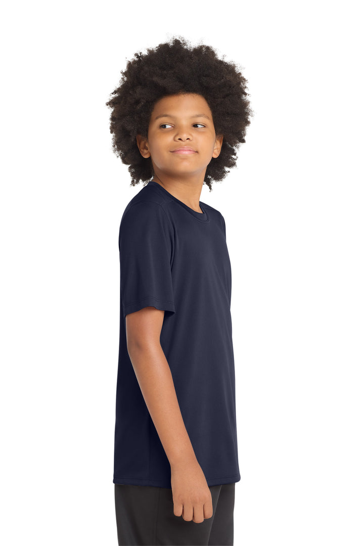True Navy Sport-Tek Youth Posi-UV Pro Tee. YST420