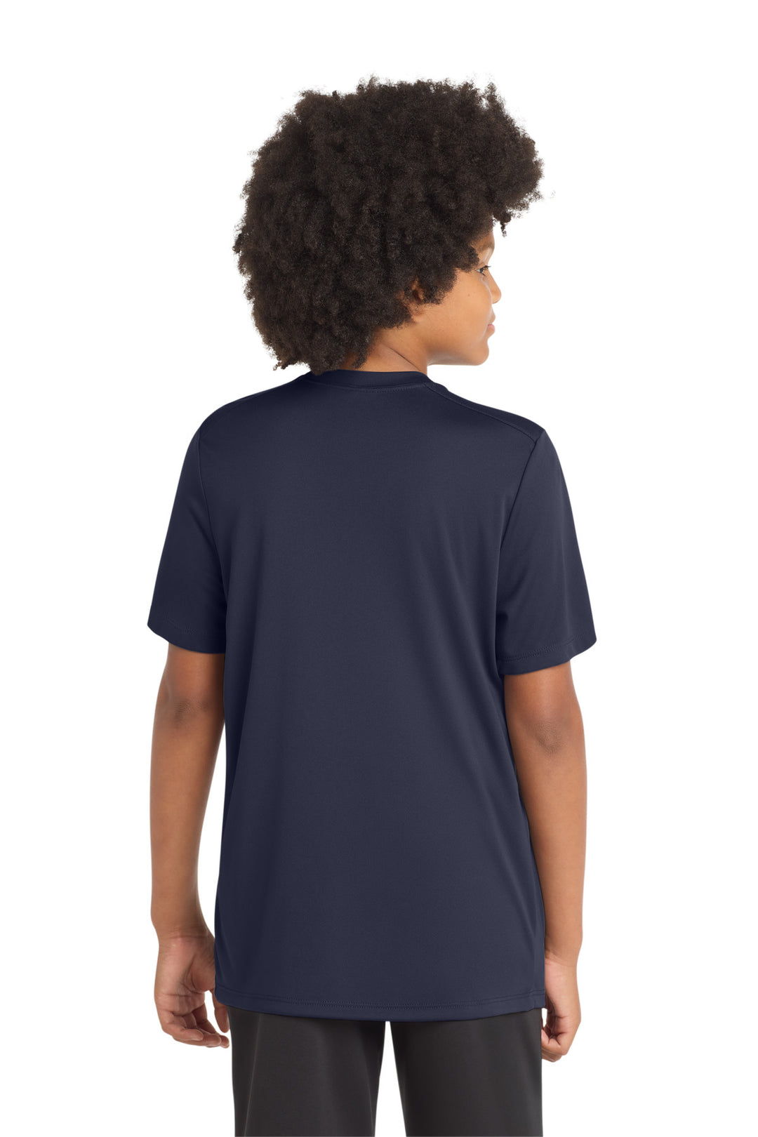True Navy Sport-Tek Youth Posi-UV Pro Tee. YST420