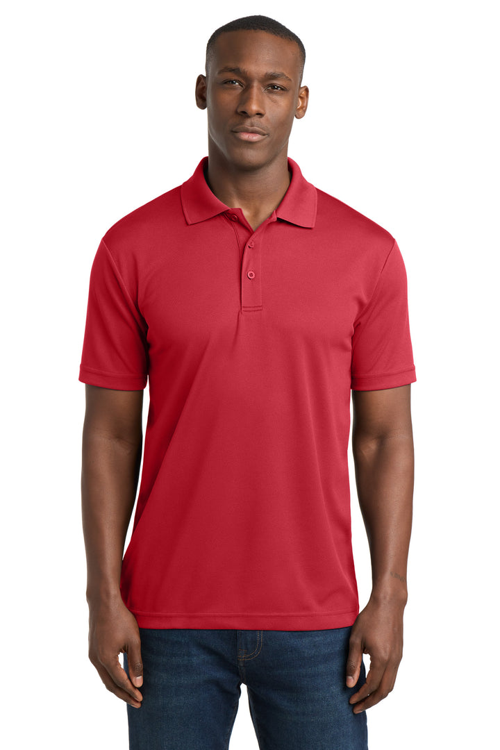 True Red Sport-Tek PosiCharge RacerMesh Polo. ST640