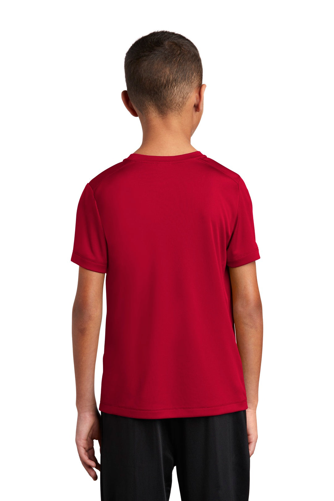 True Red Sport-Tek Youth Posi-UV Pro Tee. YST420