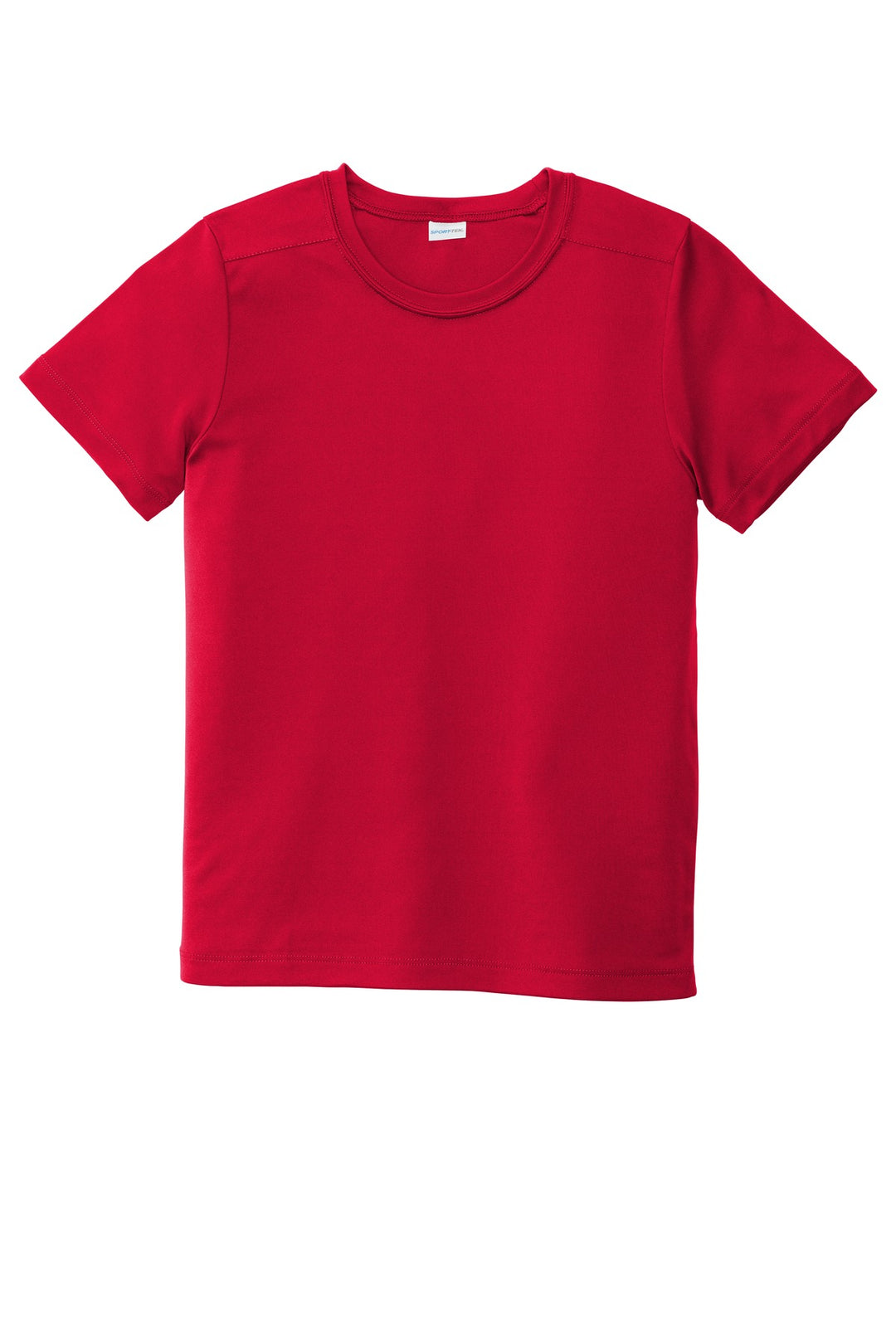 True Red Sport-Tek Youth Posi-UV Pro Tee. YST420