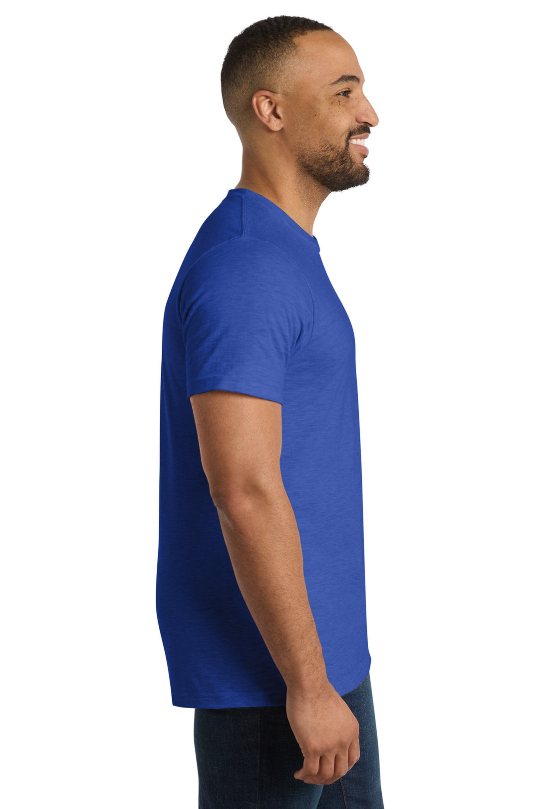 True Royal Hth Port & Company Bouncer Tee PC600