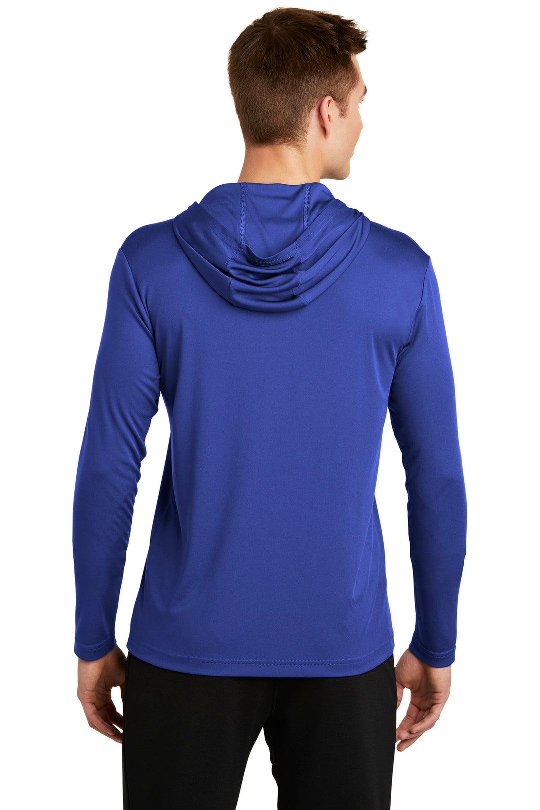 True Royal Sport-Tek PosiCharge Competitor Hooded Pullover. ST358