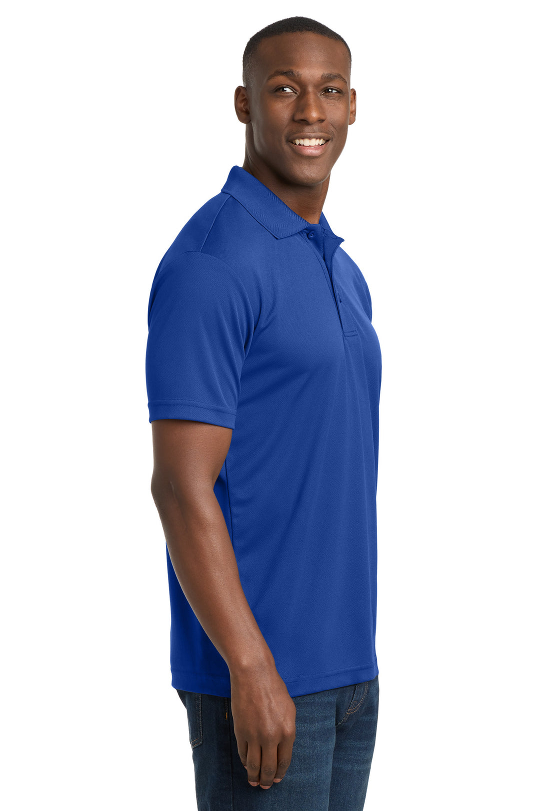 True Royal Sport-Tek PosiCharge RacerMesh Polo. ST640