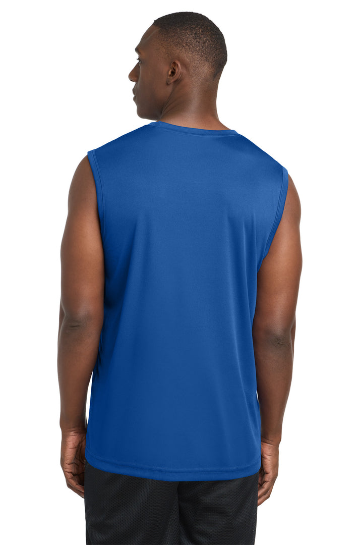 True Royal Sport-Tek Sleeveless PosiCharge Competitor Tee. ST352