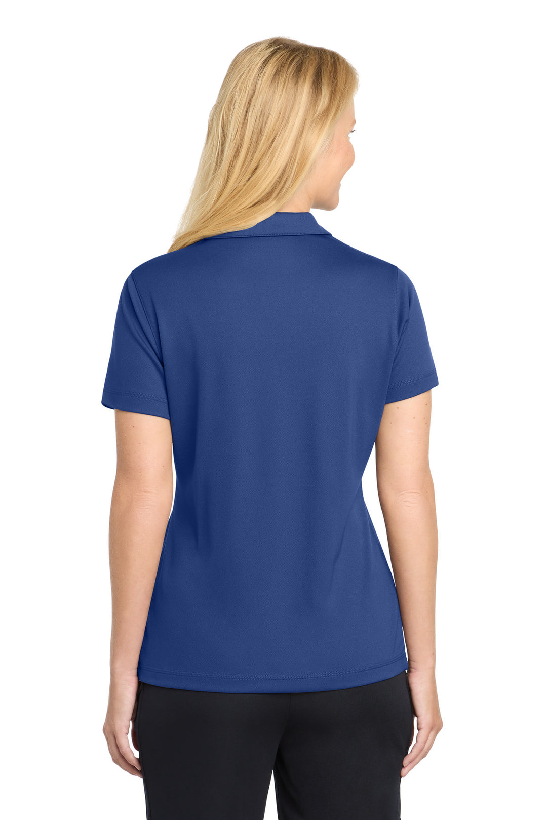 True Royal Sport-Tek Women's PosiCharge Micro-Mesh Polo. LST680