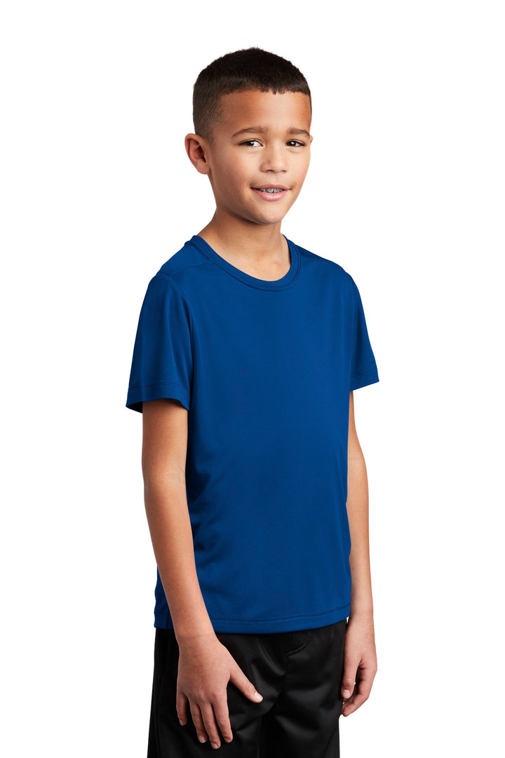 True Royal Sport-Tek Youth Posi-UV Pro Tee. YST420