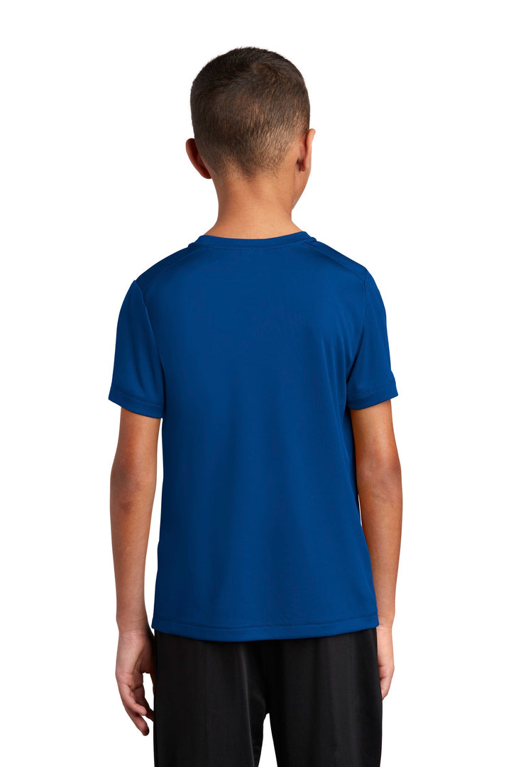 True Royal Sport-Tek Youth Posi-UV Pro Tee. YST420