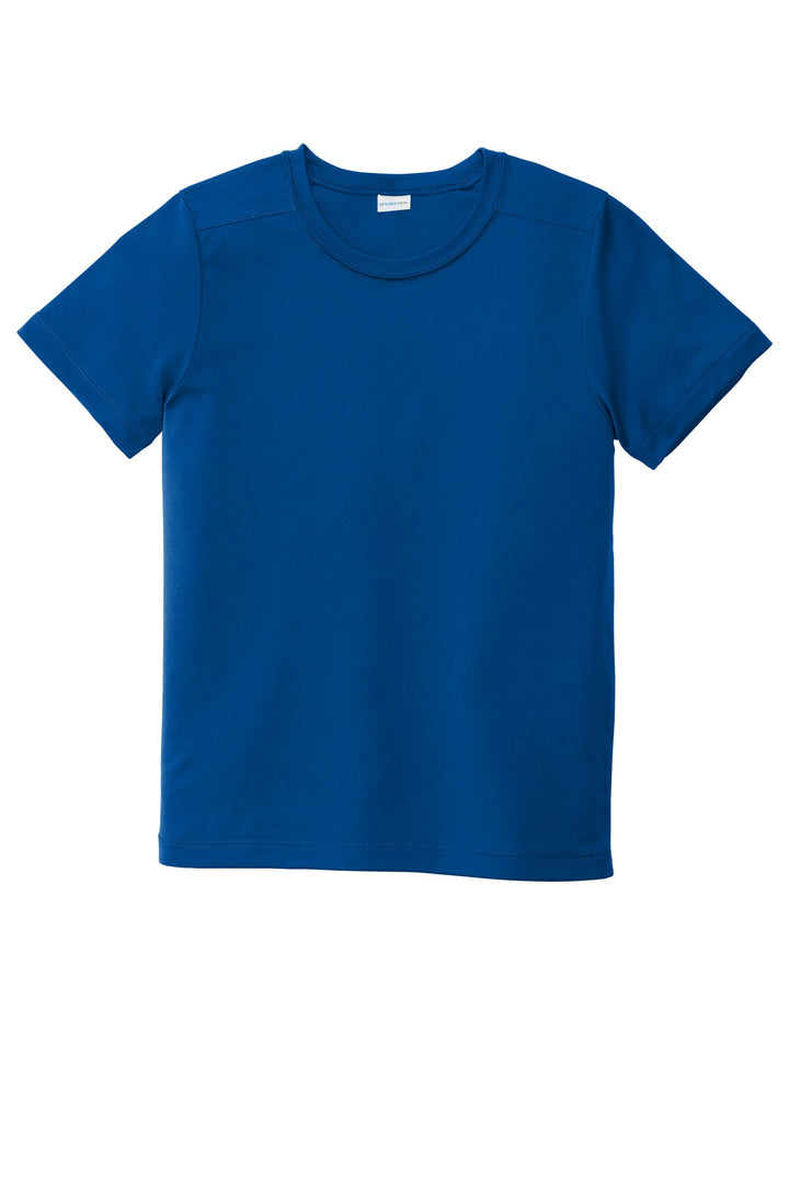 True Royal Sport-Tek Youth Posi-UV Pro Tee. YST420