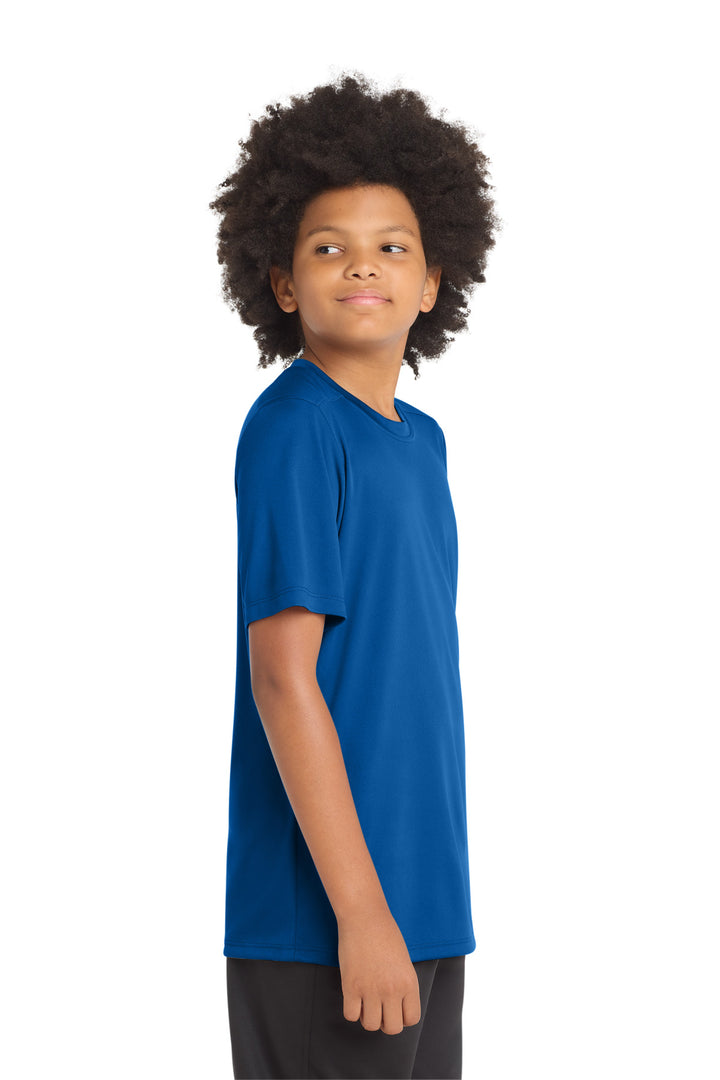 True Royal Sport-Tek Youth Posi-UV Pro Tee. YST420