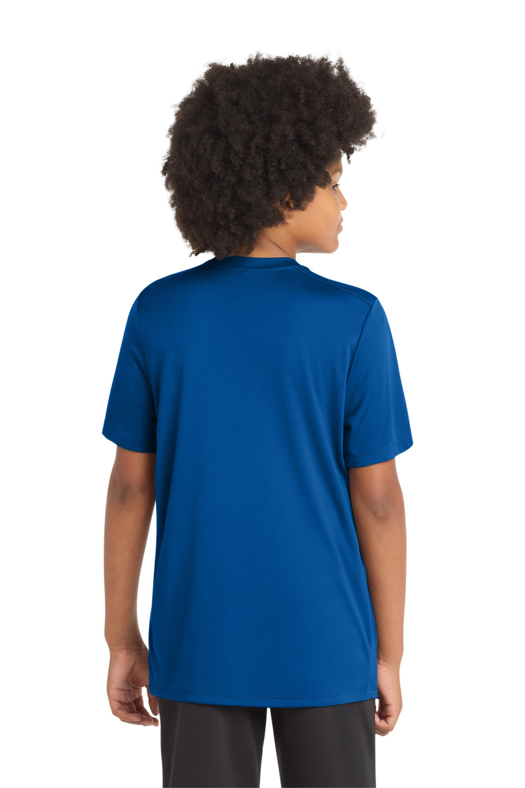 True Royal Sport-Tek Youth Posi-UV Pro Tee. YST420