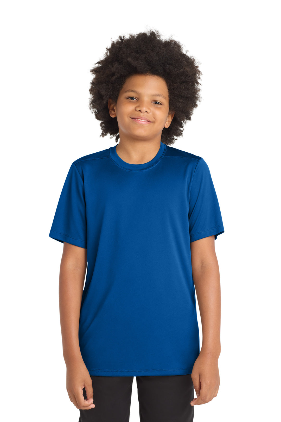 True Royal Sport-Tek Youth Posi-UV Pro Tee. YST420