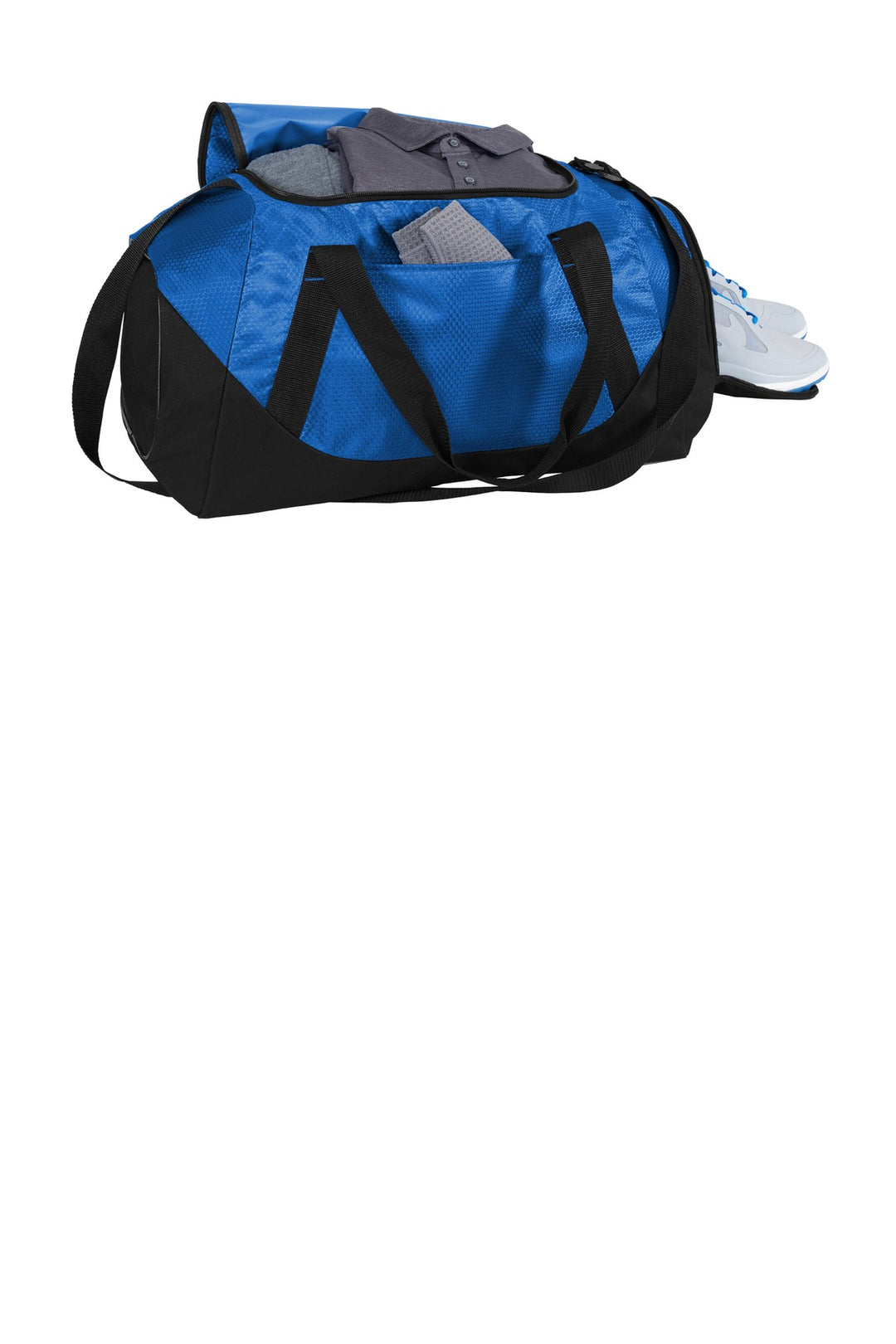 True Royal/Blk Port Authority Team Duffel BG804