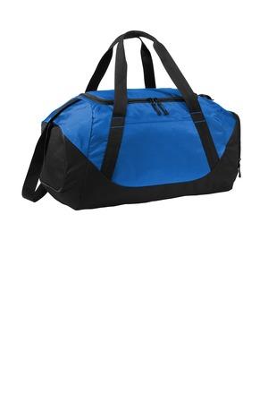 True Royal/Blk Port Authority Team Duffel BG804