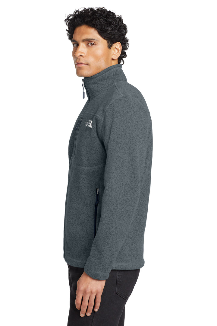 Urban Navy Hth The North Face Sweater Fleece Jacket. NF0A3LH7
