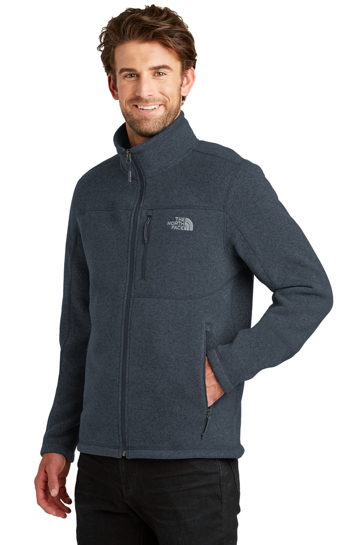 Urban Navy Hth The North Face Sweater Fleece Jacket. NF0A3LH7
