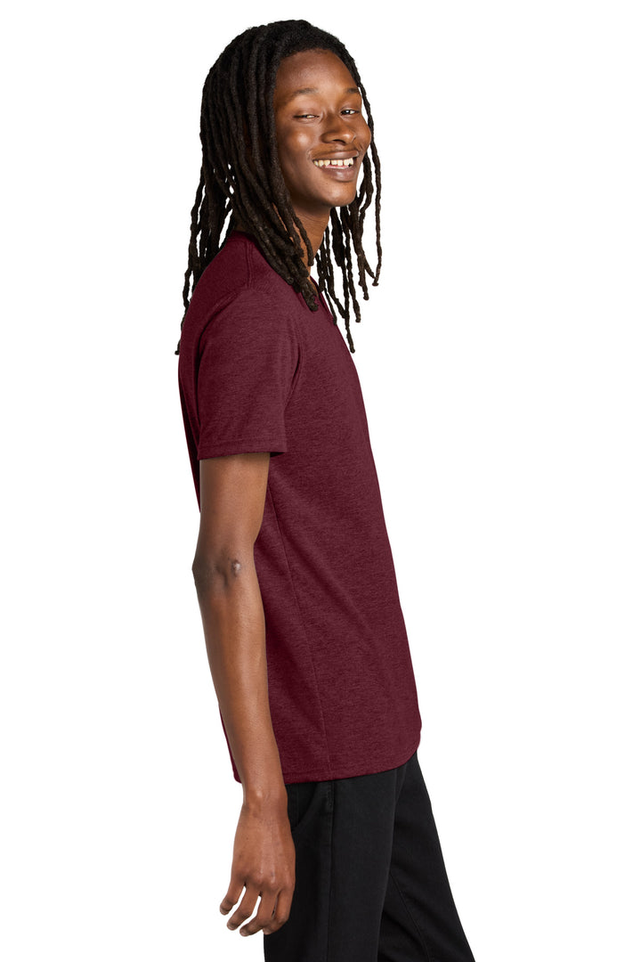 Vino Red Allmade Unisex Tri-Blend V-Neck Tee AL2014