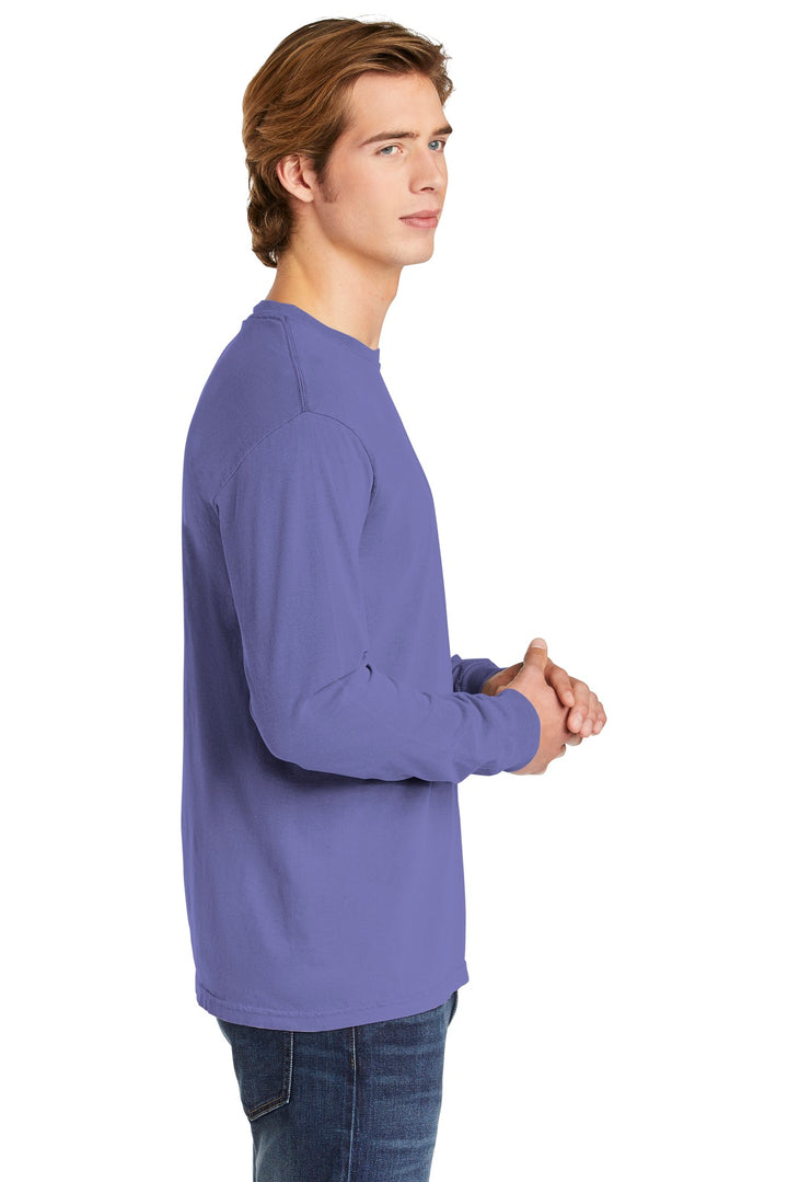 Violet COMFORT COLORS Heavyweight Ring Spun Long Sleeve Tee. 6014