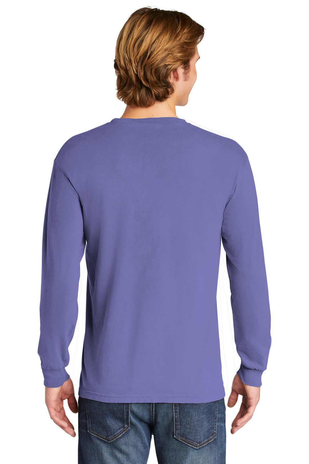 Violet COMFORT COLORS Heavyweight Ring Spun Long Sleeve Tee. 6014