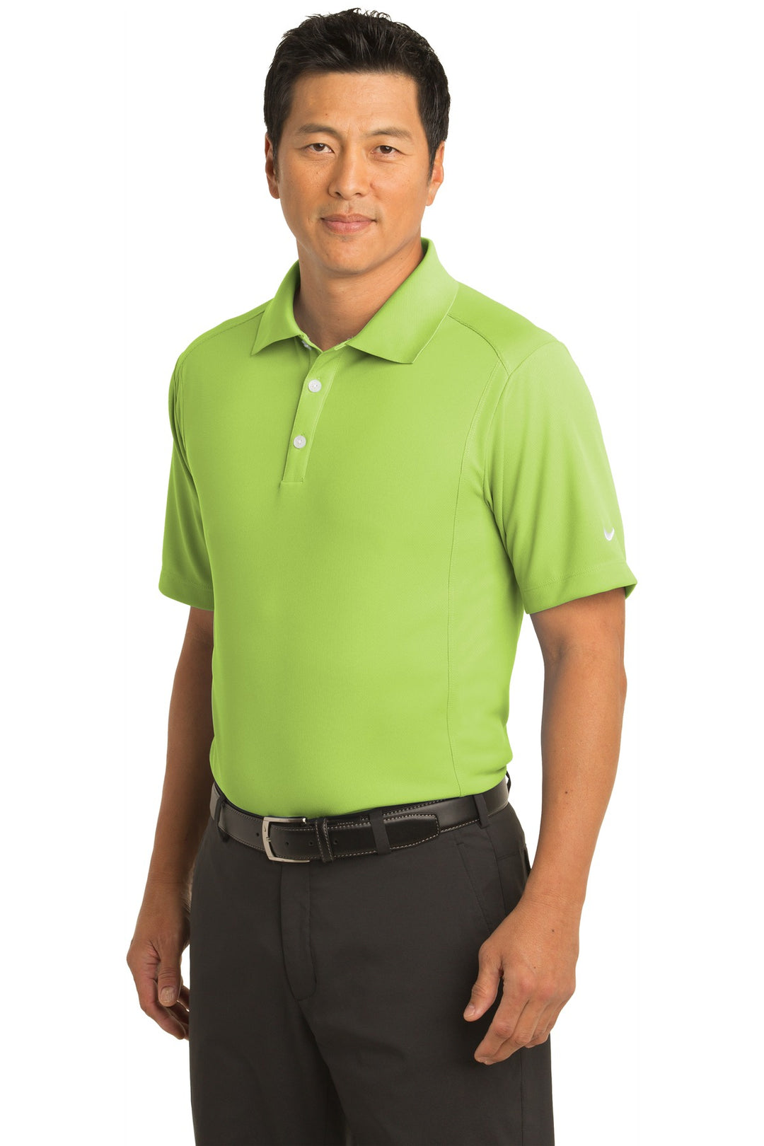 Vivid Green Nike Dri-FIT Classic Polo. 267020