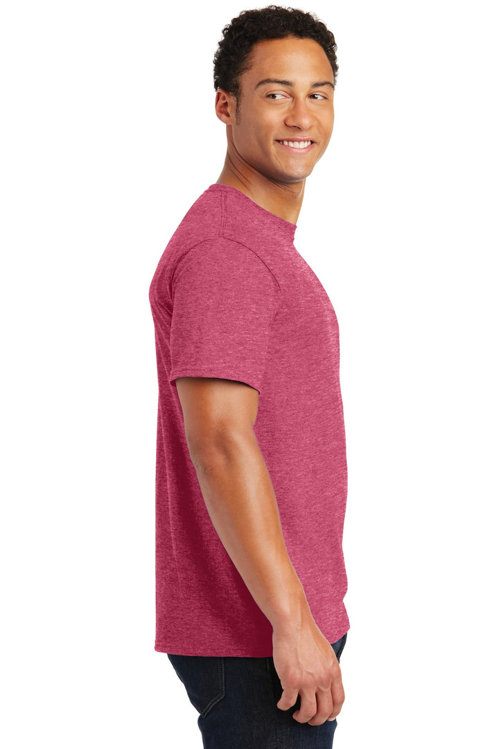 Vntg He Red Jerzees - Dri-Power 50/50 Cotton/Poly T-Shirt. 29M