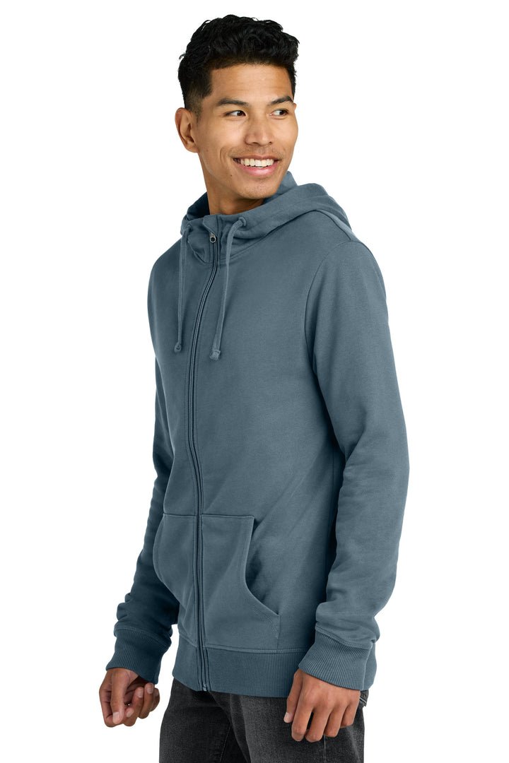VtgBlue LIMITED EDITION tentree Organic Cotton Fleece Full-Zip Hoodie TTCM4367