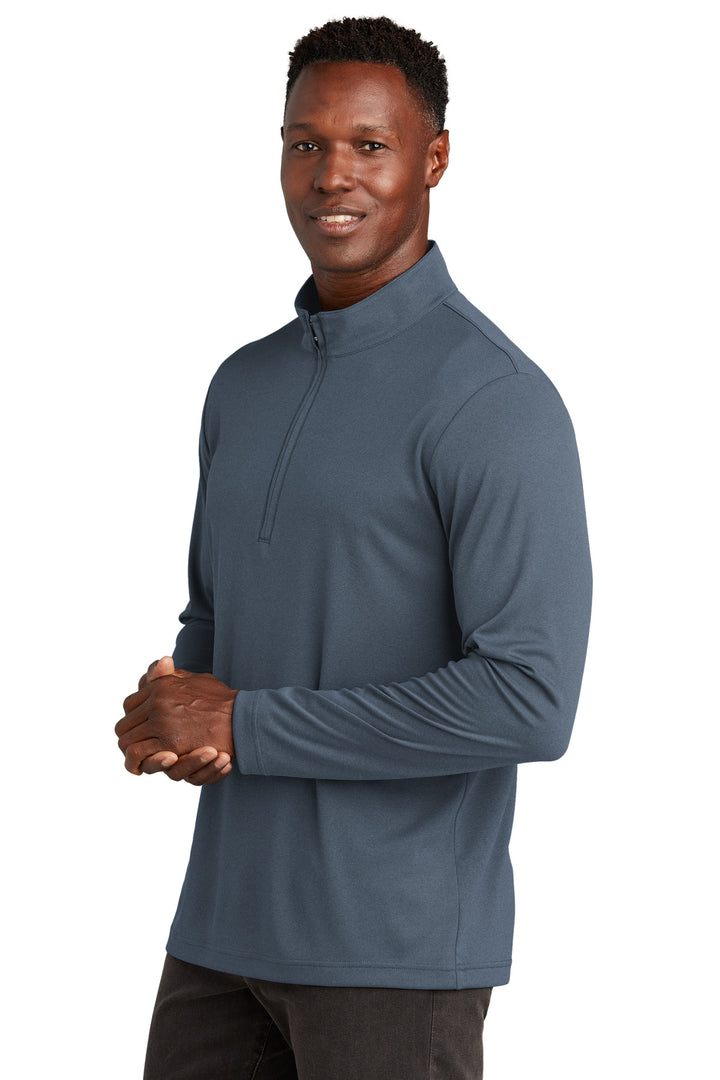 VtgIdg/Blk TravisMathew Coto Performance 1/4-Zip TM1MY397
