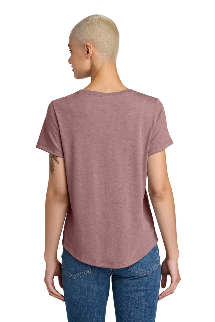 VtgRose Allmade Women's Relaxed Tri-Blend Scoop Neck Tee AL2015