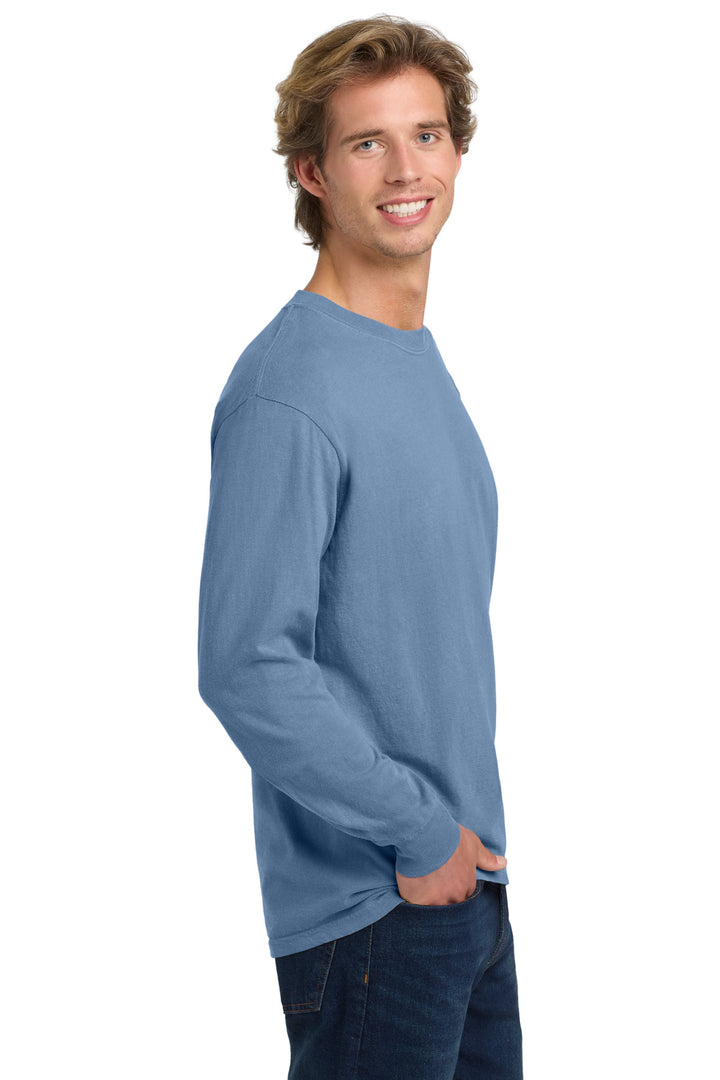 WashedDnm COMFORT COLORS Heavyweight Ring Spun Long Sleeve Tee. 6014