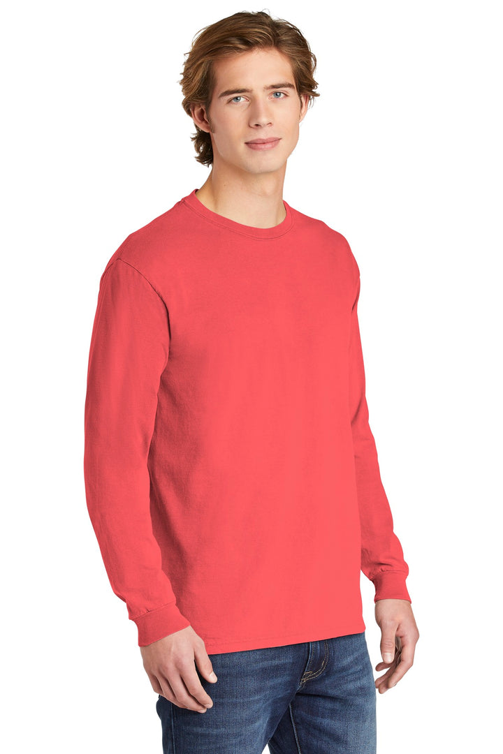 Watermelon COMFORT COLORS Heavyweight Ring Spun Long Sleeve Tee. 6014