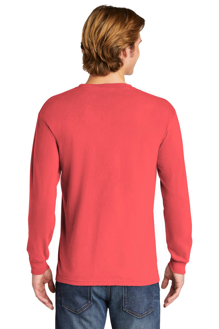 Watermelon COMFORT COLORS Heavyweight Ring Spun Long Sleeve Tee. 6014