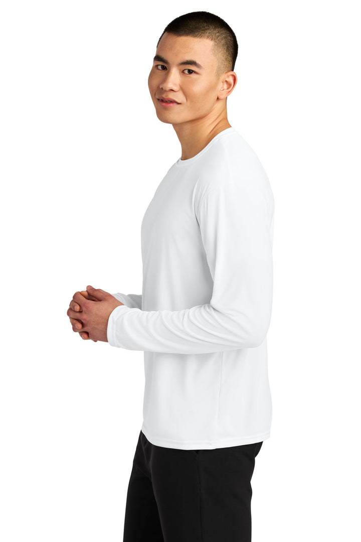 White A4 AirFlex Long Sleeve Tee A4N3532