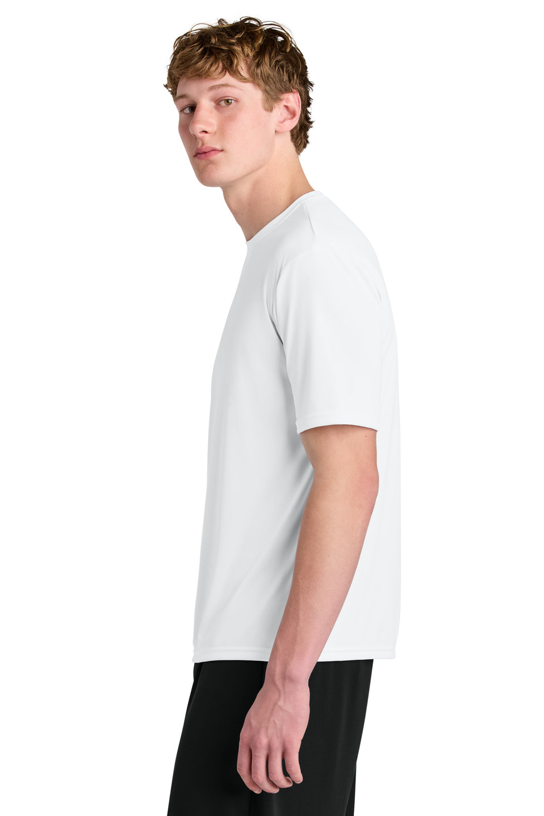 White A4 AirFlex Short Sleeve Tee A4N3531
