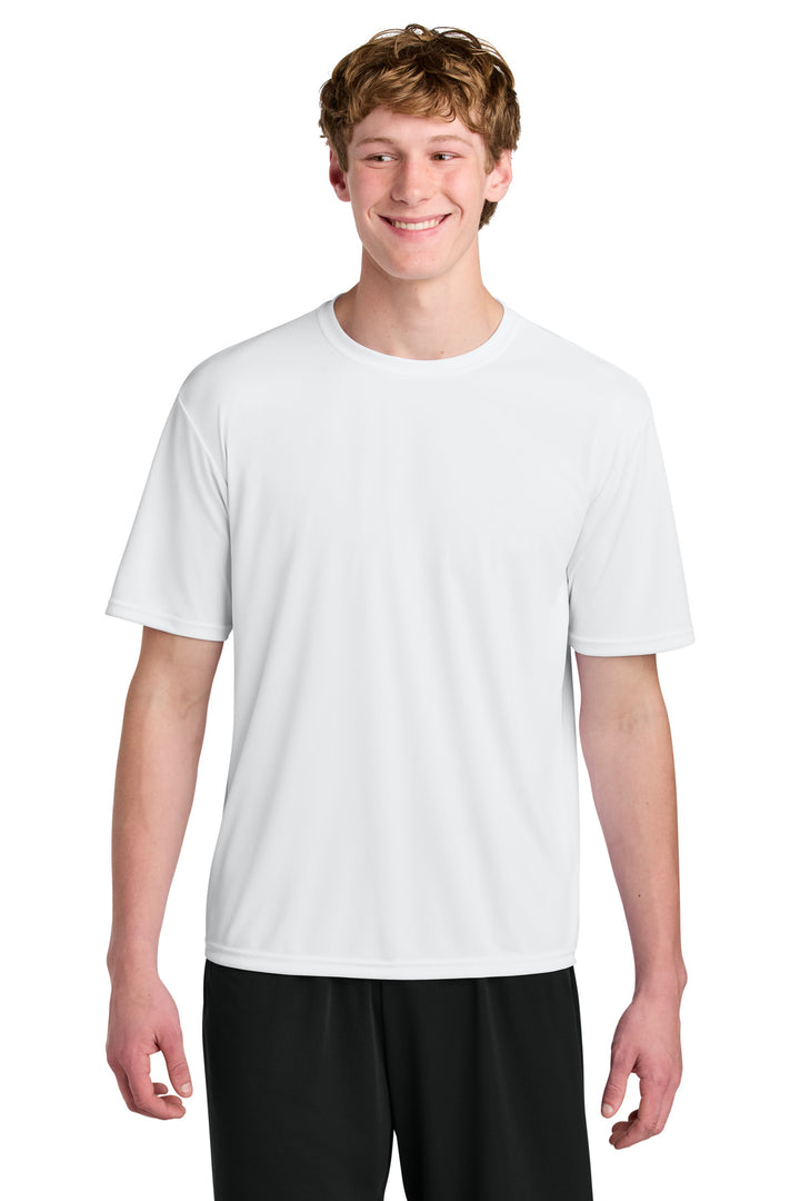 White A4 AirFlex Short Sleeve Tee A4N3531